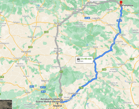 Madrid - Pamplona