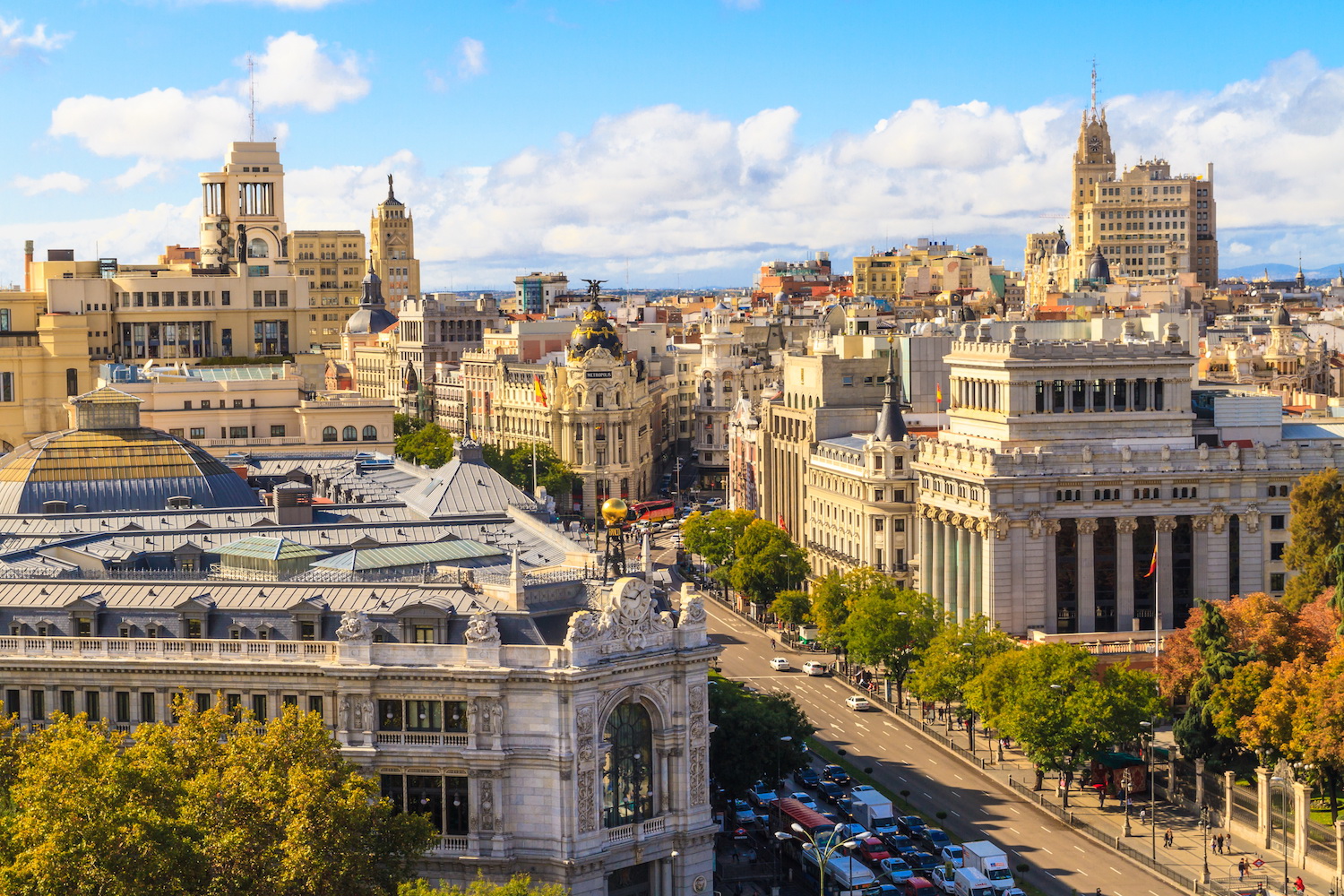 Tour by car in Madrid