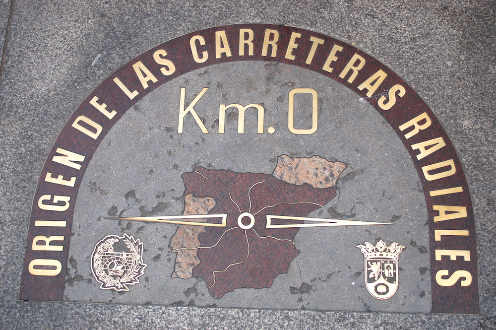 Нулевой километр в Мадриде